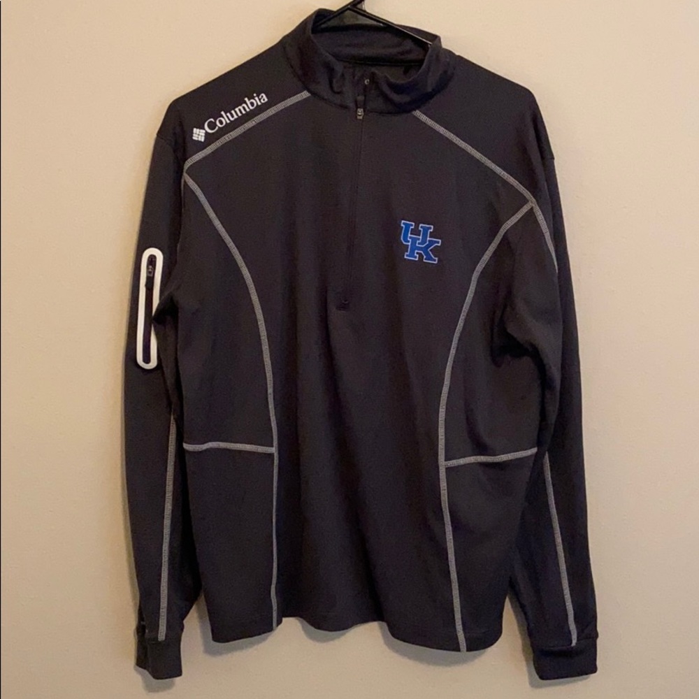 Men’s Columbia UK Golf Quarter Zip Shirt